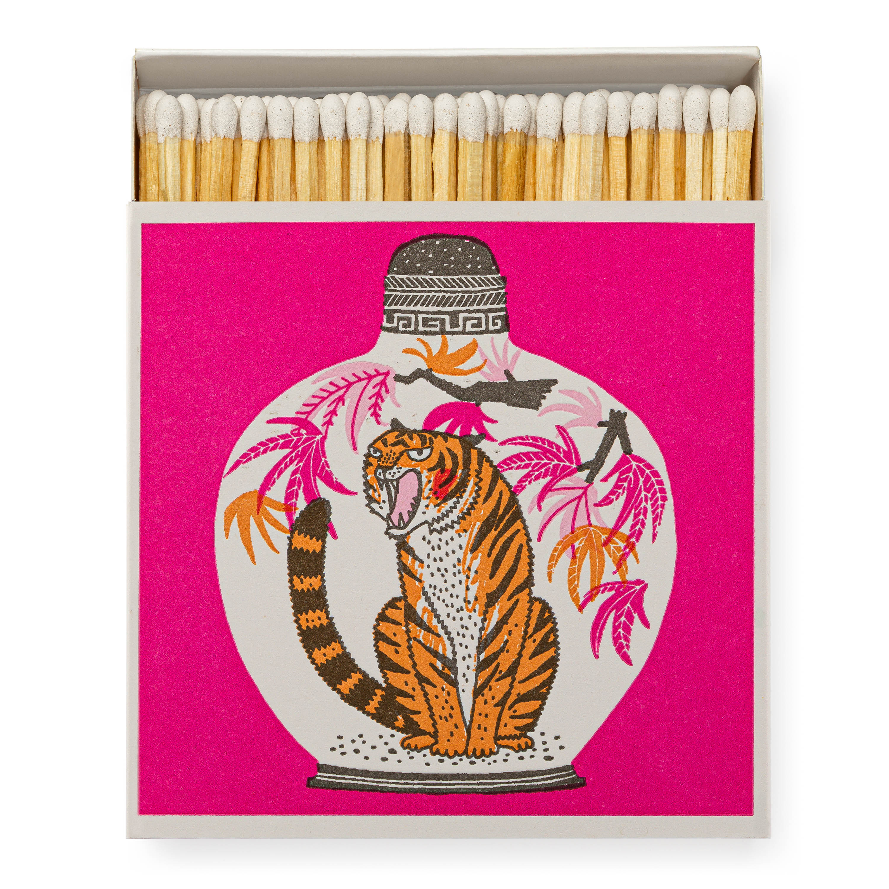 The Fine Matchbox Company - Archivist Charlotte Farmer Tiger Match Lucifers