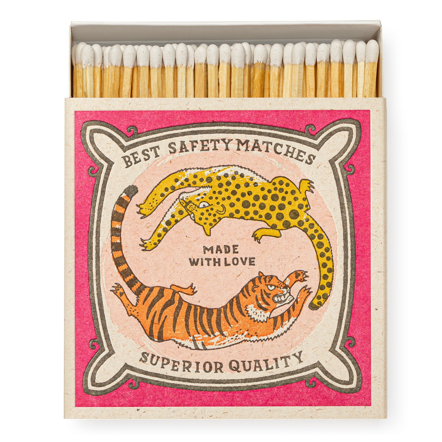 The Fine Matchbox Company - Archivist Chasing Big cats lucifers