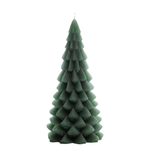 The Candle Club kerstboom kaars forest 20cm