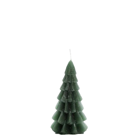 The Candle Club kerstboom kaars forest 12cm