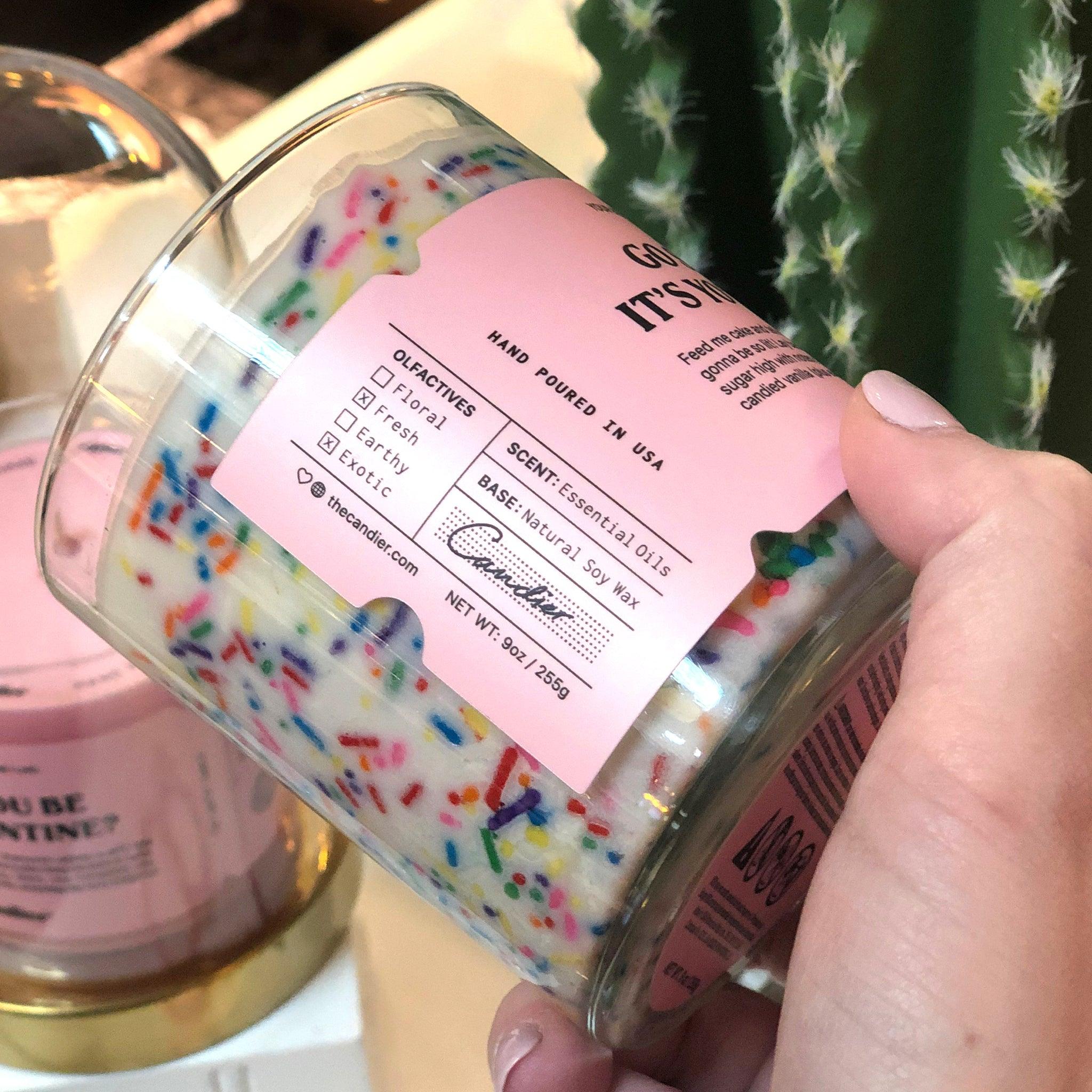 BIRTHDAY CAKE CANDLE - The Candle Club