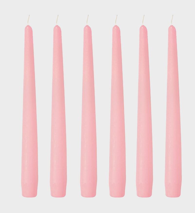 The Candle Club Diner Kaarsen Licht Roze - 6 stuks - The Candle Club