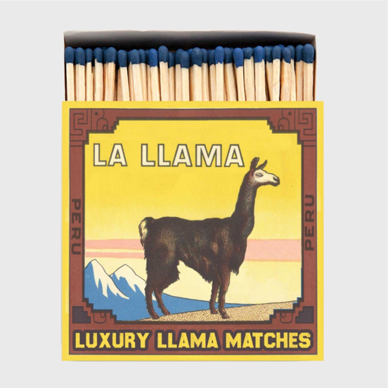 The Fine Matchbox Company - Archivist La Llama Match Lucifers - The Candle Club