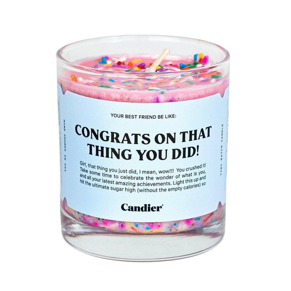 CONGRATS CANDLE - The Candle Club