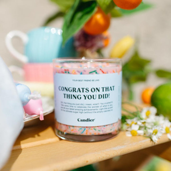 CONGRATS CANDLE - The Candle Club