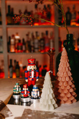 The Candle Club kerstboom kaars groen 20cm - The Candle Club